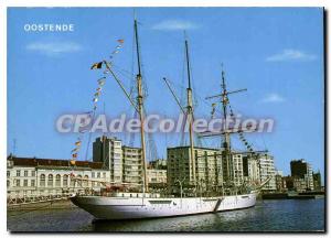 Postcard Modern Mercator Oostende Het Belgisch