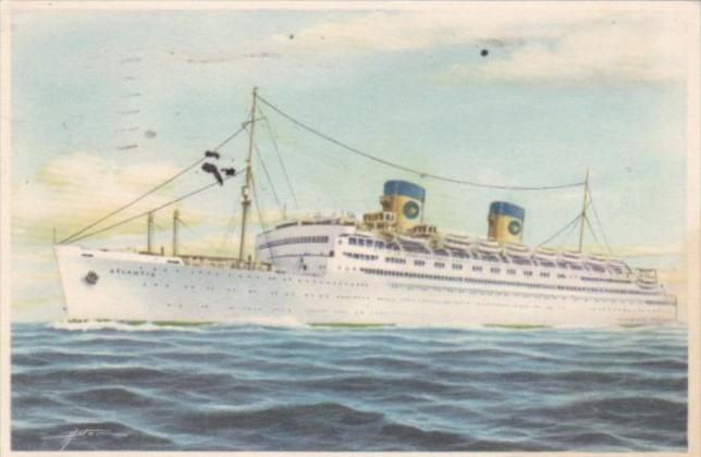 Home Line S S Atlantic 1954