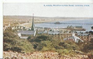 Somerset Postcard - Weston-Super-Mare - General View    BH4454