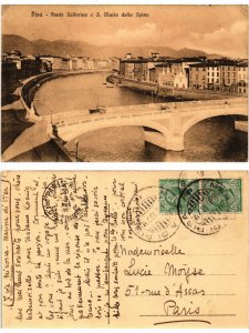 CPA PISA Ponte Solferino e S. Maria della Spina. ITALY (467434)