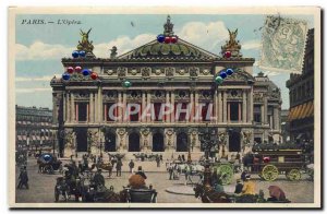 Old Postcard Paris L & # 39opera