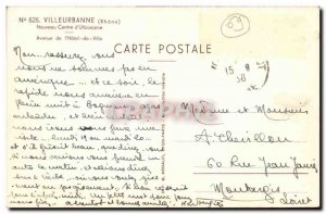 Villeurbanne Old Postcard New center & # 39urbanisme avenue of the city & # 3...