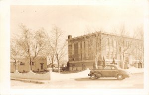 G47/ Lordsburg New Mexico RPPC Postcard Hidalgo County Court House c1950s