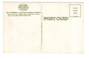 Pittsburgh & Lake Erie Railroad Train, Jones & Laughlin Steel Works Pennsylvania