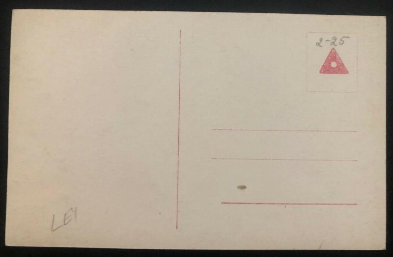 Original Mint Germany General Hindenburg At Headquarters RPPC Postcard