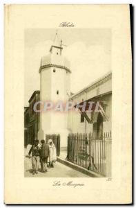 Old Postcard Algeria Blida The mosque