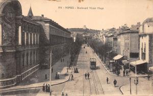 BF3922 nimes boulevard victor hugo tramway france