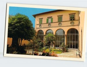 Postcard Cortile interno, Casa Del Clero, Florence, Italy