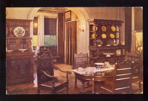 Hyde Park, New York/NY Postcard, Dining Room Of Franklin D. Roosevelt/FDR