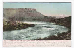 Table Rock Ray Dam Rouge River Oregon 1908 postcard