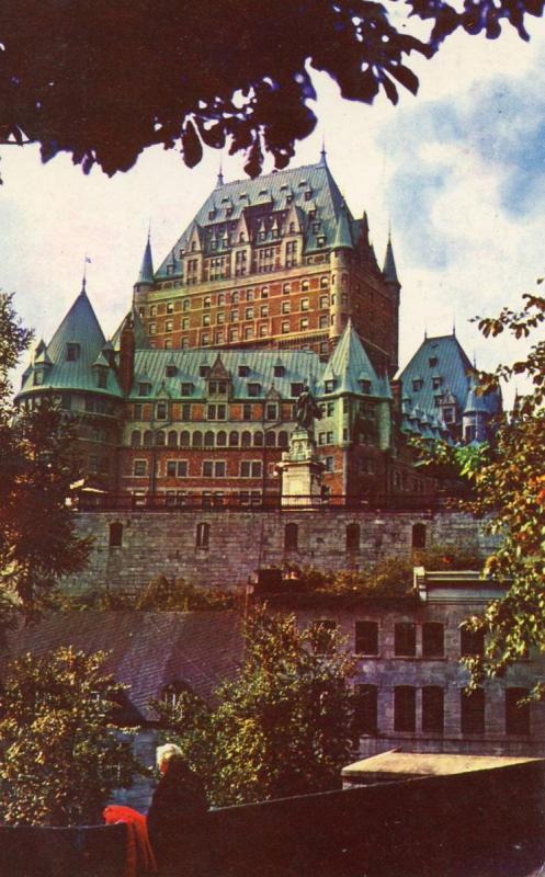 Canada - Quebec, Quebec City. Chateau Frontenac