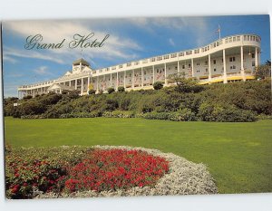 Postcard Grand Hotel, Mackinac Island, Michigan