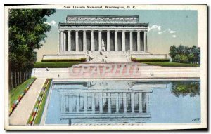 Postcard Old New Lincoln Memorial Washington D C.