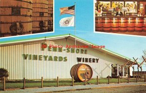 PA, North East, Pennsylvania, Penn-Shore Vineyards Winery, Dexter Press No 32603