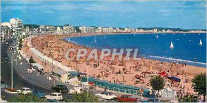 Modern Postcard La Baule The Love The Most Beautiful Riviera Beach Europe