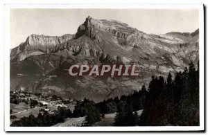 Old Postcard L & # 39aiguille Varan View from the hamlet Megeve