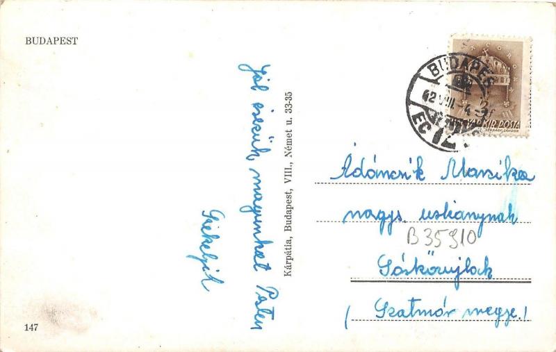 B35910 Budapest multi views hungary