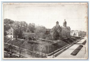 Rock Island Illinois IL Postcard Gustav Andreen President College c1940 Vintage