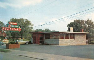 Bardstown Kentucky Jones' Kentucky Home Restaurant Vintage Postcard AA39656