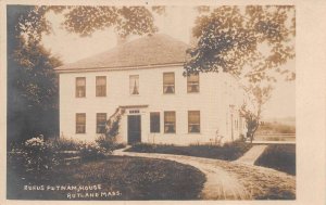 Rutland Massachusetts Rufus Putnam House Real Photo Vintage Postcard AA61421