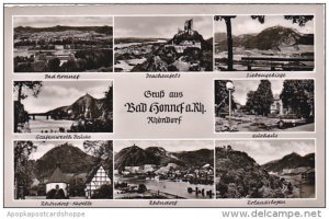 Gruss Aus Bad Honnef am Rhein Multi View Rhoendorf Germany Real Photo