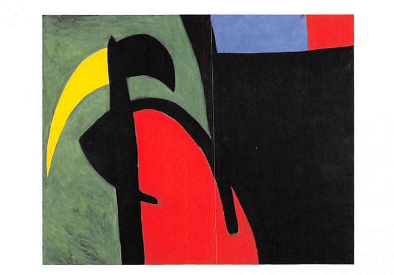 Joan Miro - Paysan Catalan au clair de lune