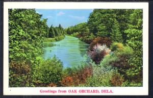 Greetings From Oak Orchard,Delaware Stream