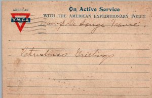 American YMCA - The American Expeditionary Force - On Active Service - 1918