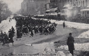 WASHINGTON DC, 1909; Inaugural Parade, Naval Reserves, MD & D.C.