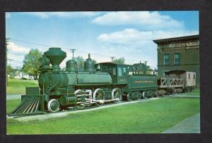 MN Duluth and Iron Range 3 Three Spot Locomotive Two Harbors Minnesota Postcard