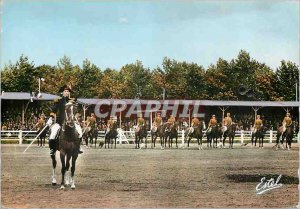 Postcard Modern Saumur Carrousel Military Army