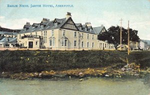 Bailie Nicol Jarvie Hotel, Arberfoyle, Scotland, early postcard, unused