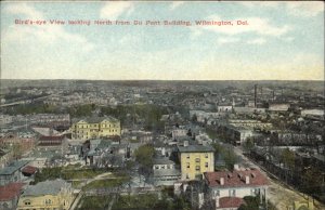 Wilmington Delaware DE Bird's Eye View of Town c1910 Vintage Postcard