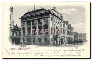 Postcard Old Council Chambers Leith