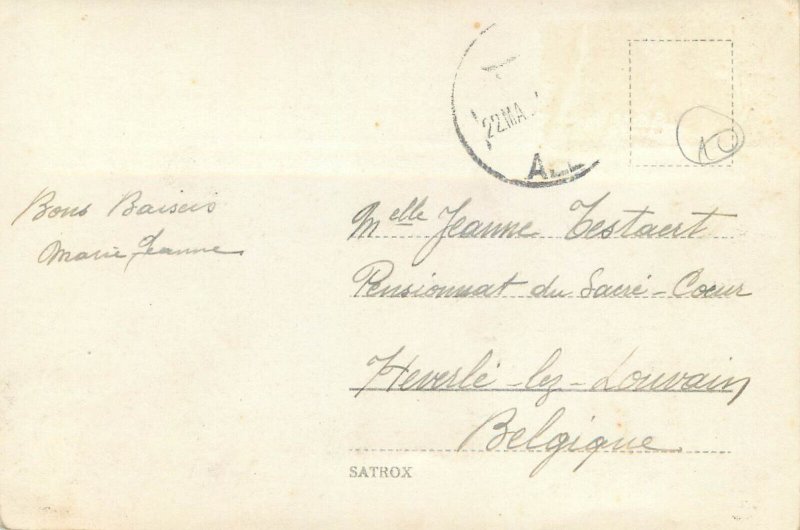 Syria Banias El Markab Fortress rppc