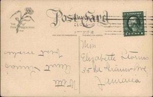 Christmas Children Vintage Postcard