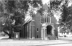 H64/ Port Clinton Ohio RPPC Postcard c1950 Evengelical U.B Church 6