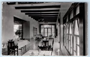 RPPC Comedor del Mayaland Lodge restaurant CHICHEN ITZA Merida MEXICO Postcard