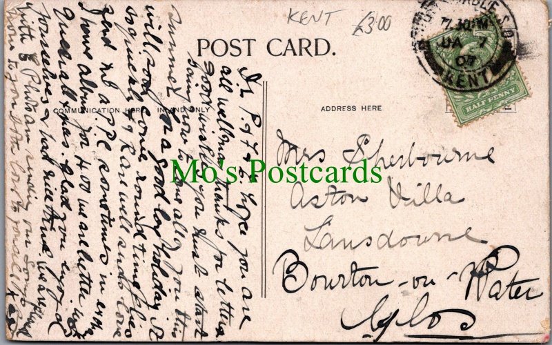 Kent Postcard - The Beach, Margate  SW9513