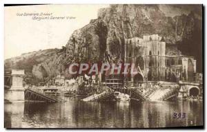 Old Postcard Dinant Vue Generale Pont Army