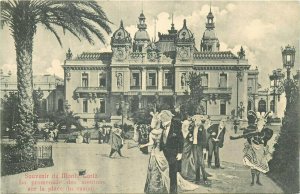 Souvenir de Monaco Monte Carlo casino gamblers humanized animals surrealism 