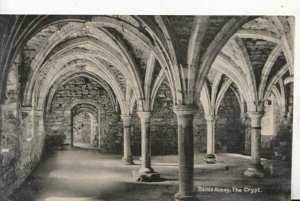 Sussex Postcard - Battle Abbey - The Crypt - Ref 12171A