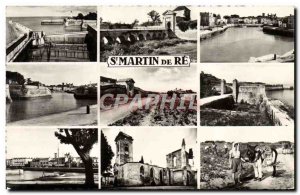 Modern Postcard St Martin de Re port Entree Entree Campagni The door of the p...