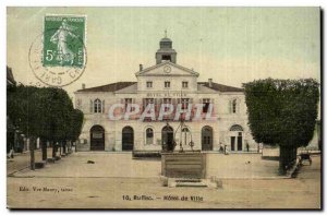 Ruffec Postcard Old City Hall