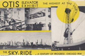 Chicago , Illinois , 1934 ; OTIS Elevator Exhibit