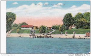 Wisconsin Portage Silver Lake Beach