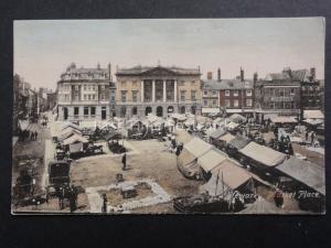 Nottinghamshire NEWARK MARKET PLACE c1904 Old Postcard by Frith 51736