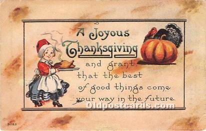 Thanksgiving Greetings 1914 