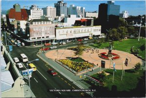 New Zealand Victoria Square Christchurch Postcard BS.27