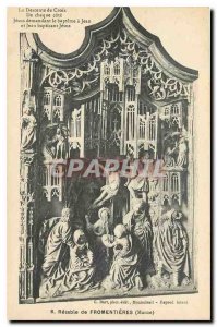 Old Postcard Altarpiece Fromentieres Marne